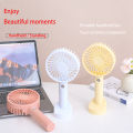 Mini Fan Kipas Small Cooling Handy Desk Home Office  FanTable USB Rechargeable Portable Fan. 