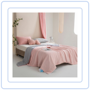 【Pure Care】 Class A Cooling Silk Summer Blanket/Washable Ice Silk Summer Quilt/Cotton Quilt Suitable For Summer