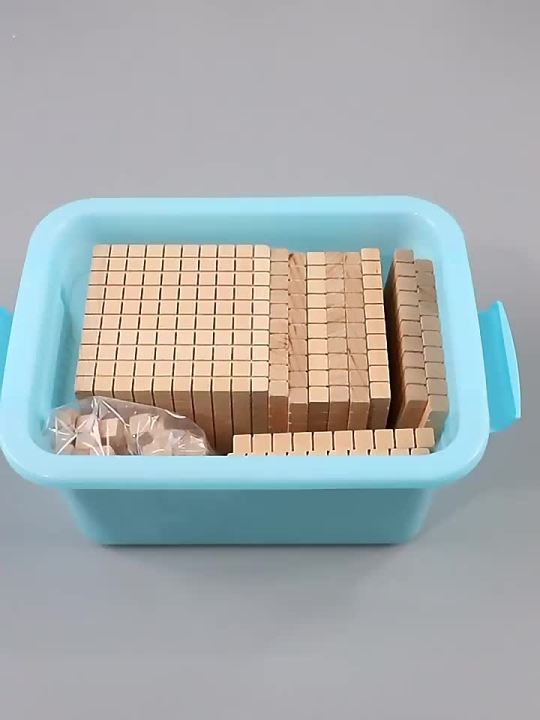 FourthOrder Decimal Teaching Aids Primary School Students Montessori