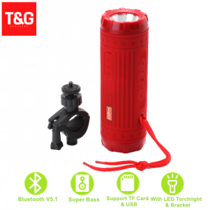 T&G Tg312 TWS Multi-function HiFi Wireless Bicycle Speaker Bluetooth Speaker