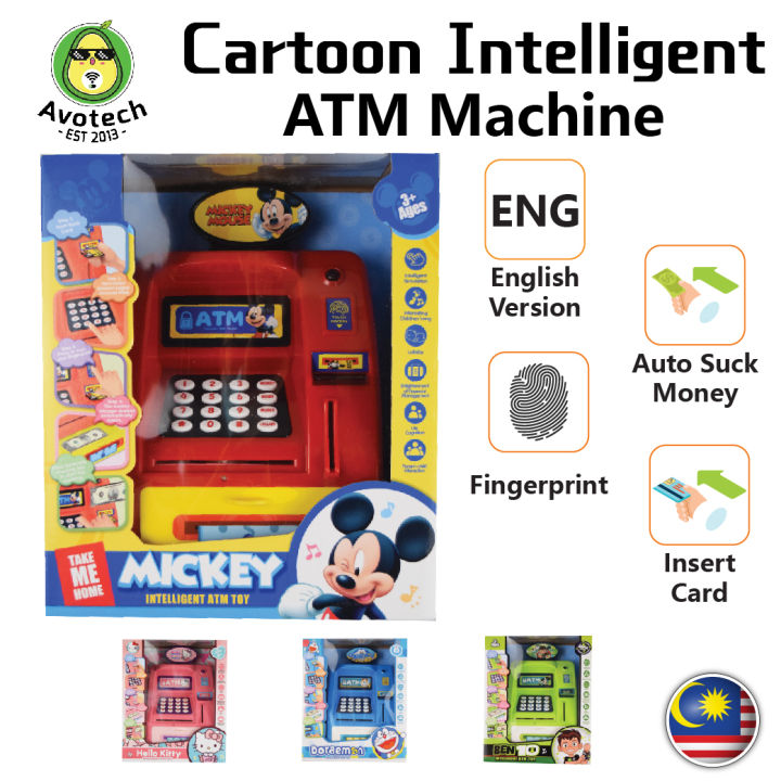 Awotech IT ATM Machine With Password Music & Card Tabung Simpanan ATM ...
