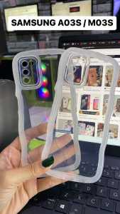 Softcase Gelombang Bening ( SAMSUNG A03S / M03S ) Clear Case Casing Handphone - PGC SHOP