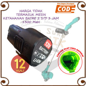 Baterai 12V Cordless Gress Trimmer Mailtank Sh226 Mesin Potong Rumput Bertenaga Batre