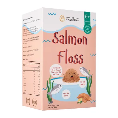 The Foodiepedia Baby Salmon Floss (No Salt)