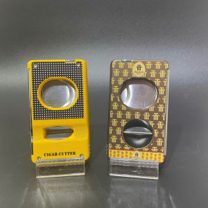 Cắt Cigar Đa Năng Full Kim Loại 4 Trong 1 – Cắt Thường V-Cut Đục Lỗ Gác Cigar (Mã CĐN)