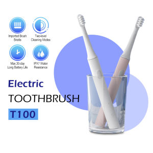 Xiaomi Mijia T100 Sonic Electric Toothbrush Mi Cordless Smart Tooth Brush Colorful USB Rechargeable IPX7 Waterproof 小米電動牙刷