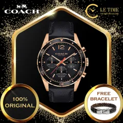 Authentic FREE BRACELET Coach SULLIVAN SPORT Chronograph