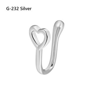 GOLFDIN Fashion Fake Nose Cuff Clip-on Nose Ring Nose Ring Cuffs Non-Piercing Clip-On Nose Ring African Nose Cuff