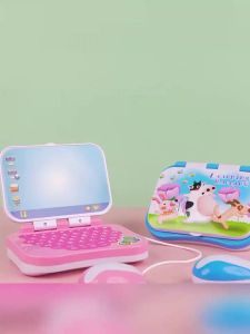 Early Education Intelligent Toy Tablet Kids Learning Training Notebook Simulation Computer for Childrens Intelligence Development