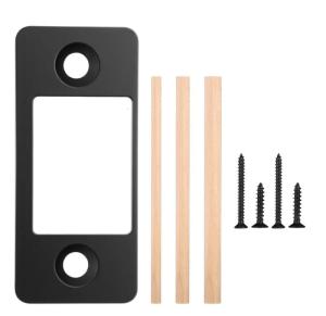 สลักประตูสแตนเลสตัวยึดแผ่นกระแทกแผ่นรักษาความปลอดภัยงานหนักสำหรับการซ่อมและปรับประตูที่ไม่ถูกต้อง