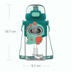 BARU BOTOL MINUM SEDOTAN ANAK 600ML KARAKTER ANIMAL TOMOR BAHAN TRITAN BPA FREE