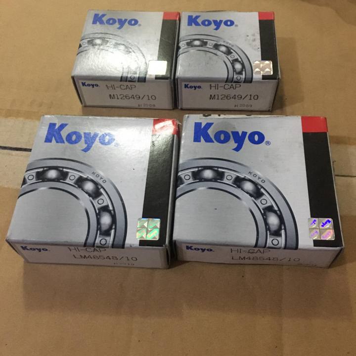 ISUZU CROSSWIND FRONT AXLE BEARING 20012017 (4 PIECES KOYO BRAND