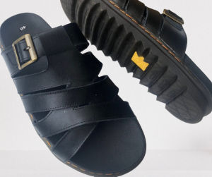 Dép Dr doctor athens quai ngang da bò cao cấp full hộp thái lan đế cao 6cm DR1