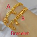 Rantai Tangan Emas Bangkok Bracelets Gold Plated. 