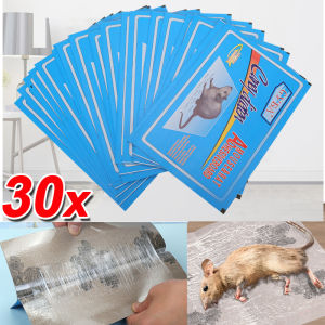 30Pcs Mouse & Rat Trap Glue Board Sticky Mouse Board Mice Rodent Glue Board Mouse Glue Trap Mouse Sticky Board Bait Traps COD