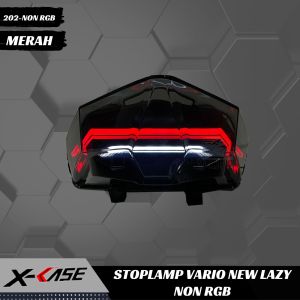 Stoplamp Lazy Vario New 2018 2024 1 Warna 3 in 1 Sein Running PNP Tinggal Colok Plus Socket