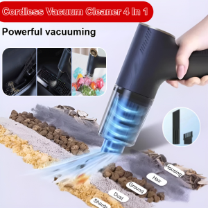 Handheld Cordless Vacuum Cleaner Ultra-Light Portable Car Vacuum Cleaner 4 In 1 Usb Rechargeable