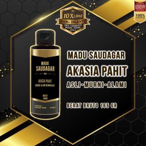 Saudagar Madu Asli Akasia Pahit Murni Alami Grade A+ Raw Honey Madu Pahit Hutan Jambi No Madu Baduy