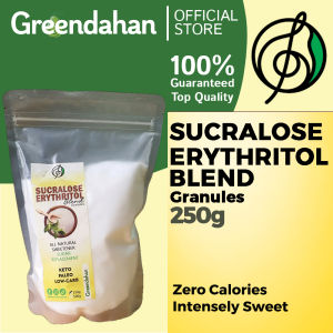 Greendahan Sucralose Erythritol Blend Granules 2x Sweetness 250g - Zero Calorie Sweetener NO MALTODEXTRIN
