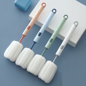HH-1122 Cọ rửa bình sữa cho bé Cọ bọt biển vệ sinh chai lọ