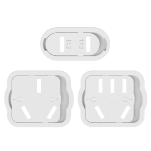 Child Proof Electrical Outlet Covers 4Pack Easy to Installs White Plug Covers for Baby Safety Home
