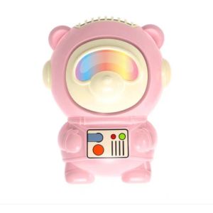 Benmax  นักบินอวกาศ usb พัดลมพกพา พร้อมเชือกคล้องคอ ปรับได้ 3 ลมแรง ลมแรง เสียงเงียบ เย็นสบายภายใน 3 วินาที