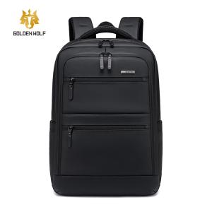 GOLDEN WOLF GB00707 Casual Waterproof Backpack Travel bags High Quality Backpack with Laptop Compartment 15-17 inches