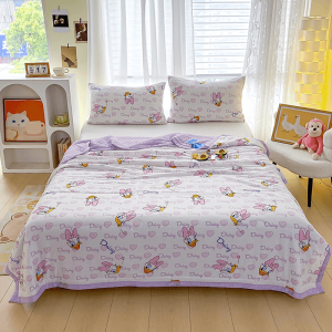 Disney Blanket Stitch ผ้าห่ม ผ้าห่มดิสนีย์ ผ้าห่มแอร์ นักเรียน Mickey/Minnie/Snoopy การ์ตูน วัยผู้ใหญ่ เดี่ยว สองเท่า Machine washable Knitted Cotton นุ่ม ซักได้ ขนาด 6 ฟุต 7 ฟุต (Blanket 6ft 7ft)