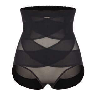 Cross การบีบอัด Abs Shaping กางเกงเอวสูง Shapewear Knickers Tummy Control กางเกง Butt Lifter Body ชุดชั้นใน Shaper