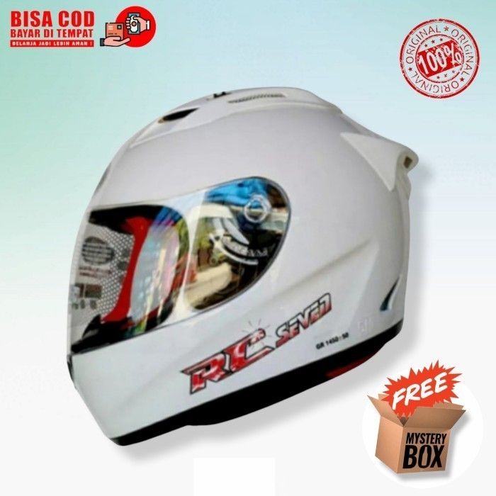 [COD]KYT RC Seven White Original Helm Full Face Original helm kyt