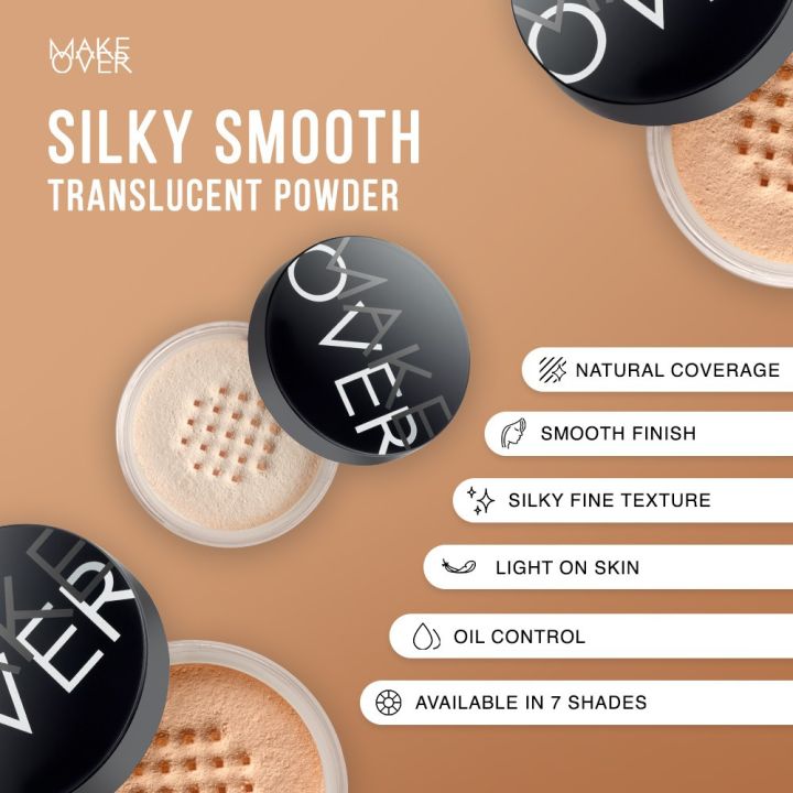 Make Over Silky Smooth Translucent Powder 35 g