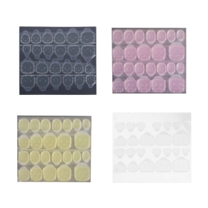 Thạch dính tabs Móng Giả keo dán hình dán siêu dính hai mặt lời khuyên linh hoạt cho móng giả Acrylic Làm Móng Tay Băng