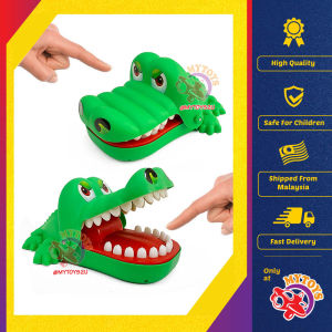 Crocodile Dentist Bite Finger Game Dinosaur Adventure Family Activity Game MYTOYS