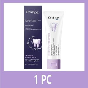 Oralhoe Xylitol Toothpaste Mint Freshness Deep Cleans Teeth Tartar Stains Oral Freshening Dental Hygiene Care Toothpaste 100g2026
