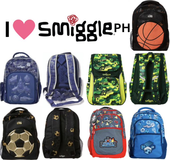 SMIGGLE AUTHENTIC BOY BACKPACKS SALE!!! Back to school essentials