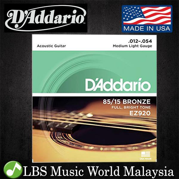 D ADDARIO EZ920 DADDARIO ACOUSTIC GUITAR STRINGS D ADDARIO Lazada