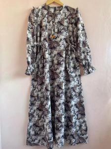 Gamis kekinian zoya grt kain cey vip design