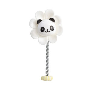 Động vật nhỏ Xe Mùa Xuân trang trí hoa lắc đầu bảng đồng hồ ô tô trang trí phim hoạt hình xích đu đồ chơi trang trí bảng điều khiển trung tâm đồ trang trí nội thất xe hơi