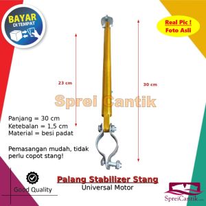 [PROMO] Stabilizer Palang Stang Variasi Motor Beat Street Vixion RX King CB150R PCX Trail Byson Tiger Verza Scorpio Dll – GOLD