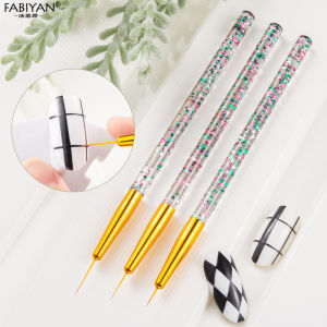 Nail Art Brush Acrylic Line Grid Drawing Painting Pen
