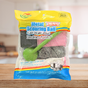 1/2 Set 8 Món Rửa Bát Bùi Nhùi Mút Rửa Chén Đĩa Tạo Bọt Cước Chà Xoong Nồi Có Tay Cầm Chà Bồn Rửa