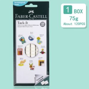 Faber-Castell 90/120 Pcs Tack-It Reusable Multi-Purpose Tack 2-Colors 50/75g