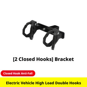 Semetal đôi cho xe mô tô móc túi hành lý móc đa chức năng phía trước treo sửa đổi móc e-bike phụ kiện động cơ