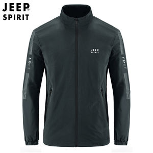 Jeep tinh thần của người đàn ông áo khoác mới đứng cổ áo khoác ngoài trời Windproof và không thấm nước Áo khoác làm việc