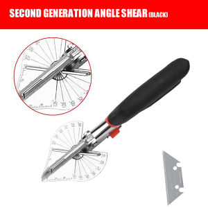 45-90 Degree Multi Angle Mitre Siding Wire Universal PVC/PE Plastic Pipe Hose Duct Cutter Scissor Cut Housework Plumbing Tool Universal U-type Edge Sealing Woodworking Clip Pliers
