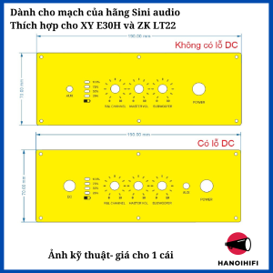Mặt control ALU cho các mạch dòng Sini audio XY-S100H XY-S100L E30H Control loa