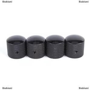 [COD] Biubiuni 4pcs โลหะไฟฟ้าเบสกีตาร์เสียงควบคุมลูกบิดโดมลูกบิด + ประแจ