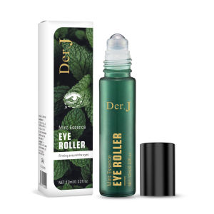 Mint Essence Fades Fine Lines and Elastic Roller Eye Cream Massage Roller Eye Cream Firming Eye Essence Oil Improves Dark Circles and Eye Bags Fades Fine Lines and Lifts薄荷精华眼霜