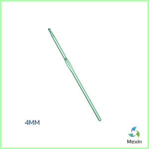 Mexin เข็มโครเชต์อลูมิเนียม 2.0-6.0 mm อุปกรณ์โครเชต์ ความยาว 15 cm Aluminum Crochet Hooks Set