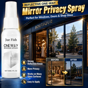 Reflective One Way Mirror Spray Glass Cleaner Water Stain Remover Bathroom Shower Door Car Rearview Mirror